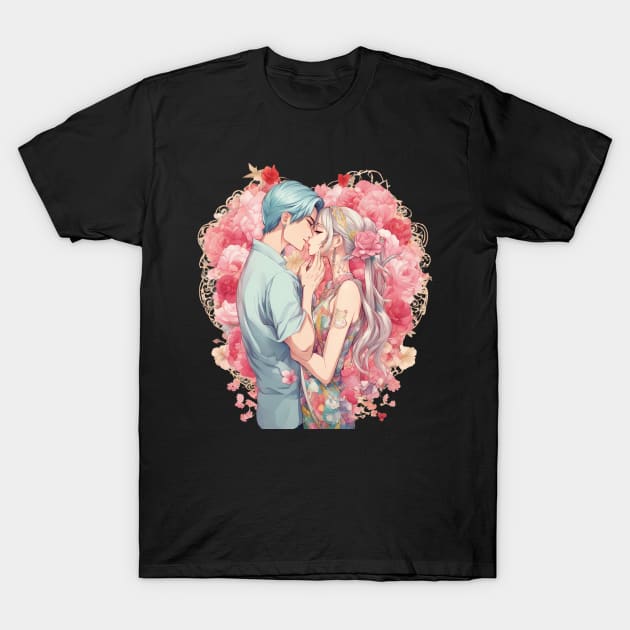 Forever Valentine T-Shirt by animegirlnft